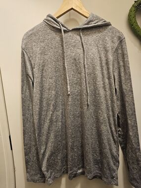 Cuddl Duds Far -Infrared Enhance Hoodie Small Pristine Gray Athleisure